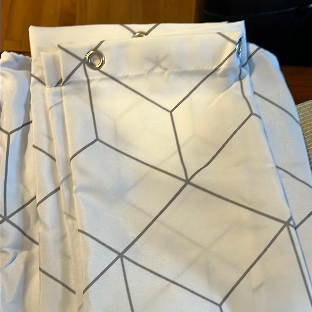 Gray Shower Curtain